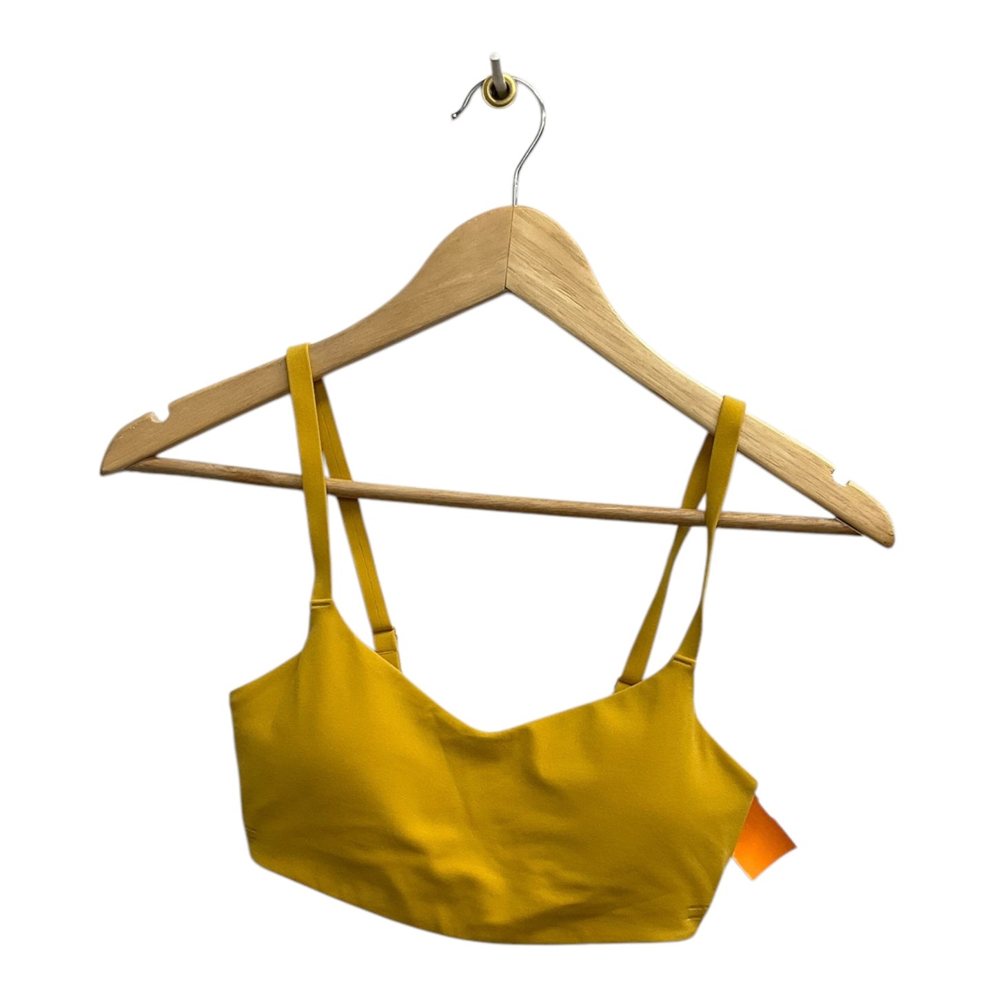 Athletic Bra By Athleta In Yellow, Size: Xxs