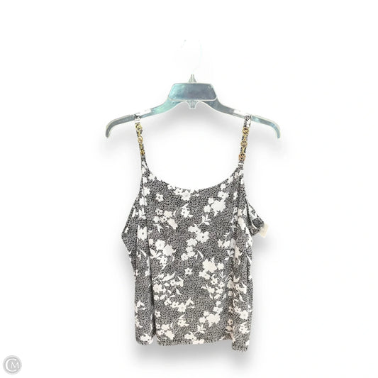 Top Sleeveless By Michael By Michael Kors In Black & White, Size: Xl