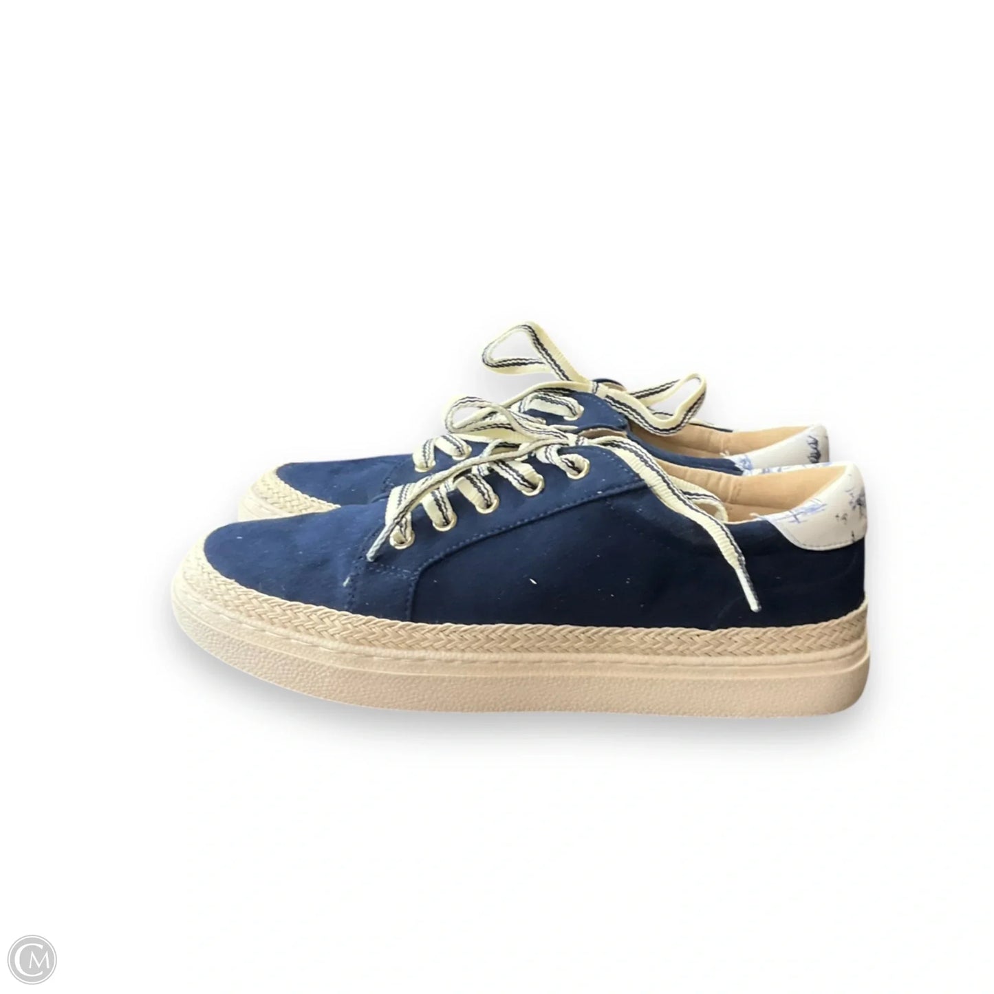 Shoes Sneakers By Charter Club In Blue, Size: 7