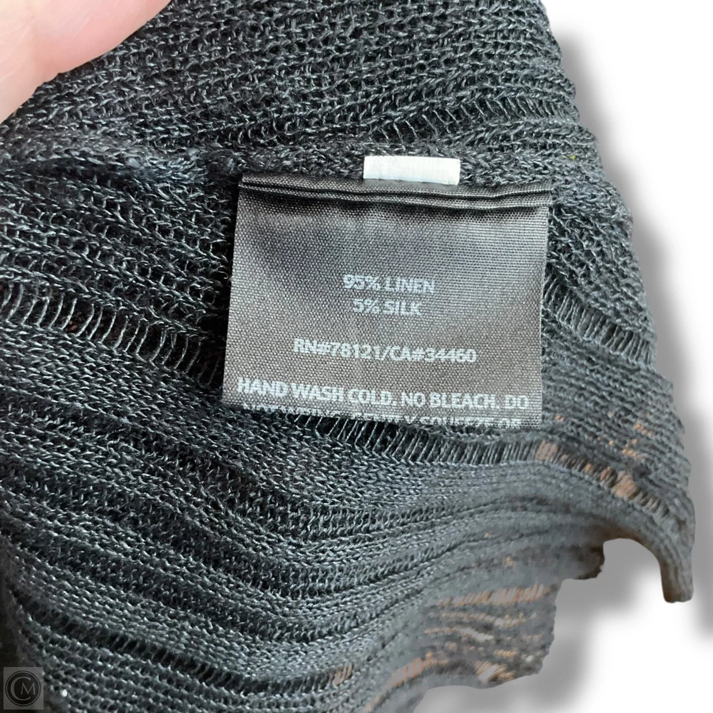 Top Sleeveless By Eileen Fisher In Black, Size: Lp