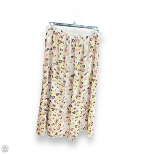 Skirt Midi By Gianni Bini In Multi-colored, Size: S