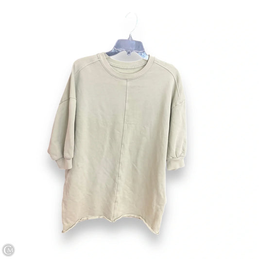 Tunic Short Sleeve By Everlane In Green, Size: S