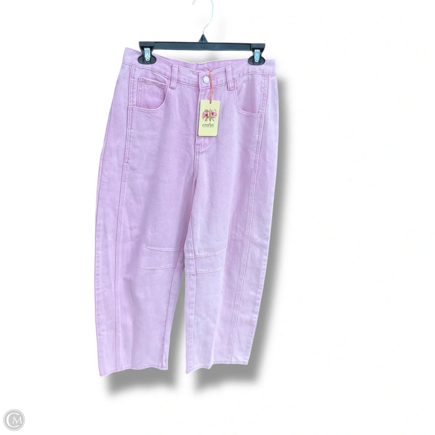 Pants Other By Entro In Pink Denim, Size: M