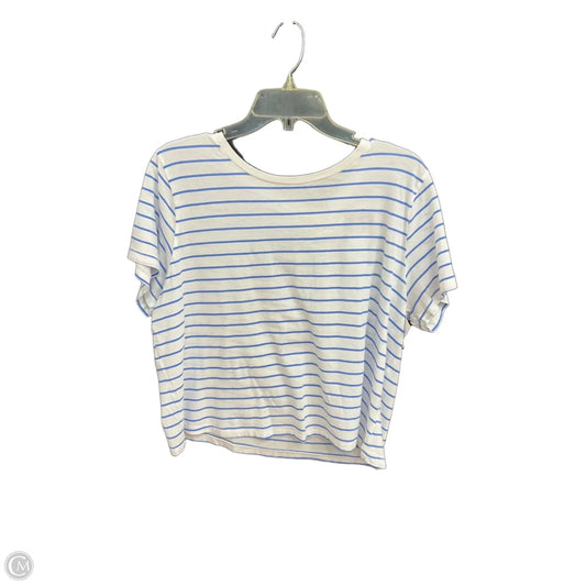 Top Short Sleeve Basic By Universal Thread In Striped Pattern, Size: Xxl