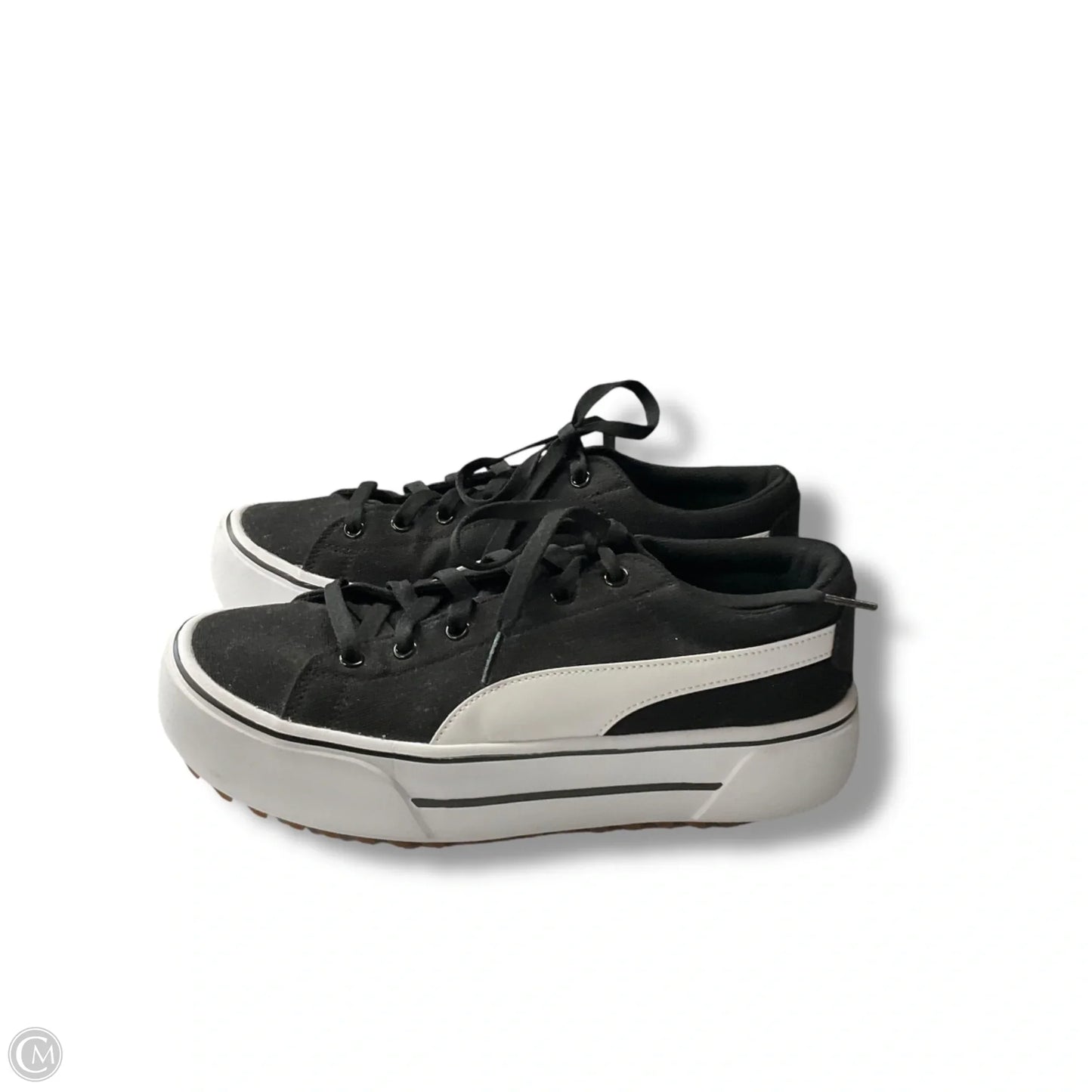 Shoes Sneakers Platform By Puma In Black & White, Size: 9.5