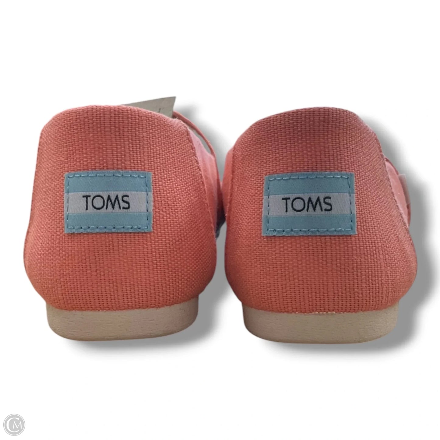 Shoes Flats By Toms In Coral, Size: 9
