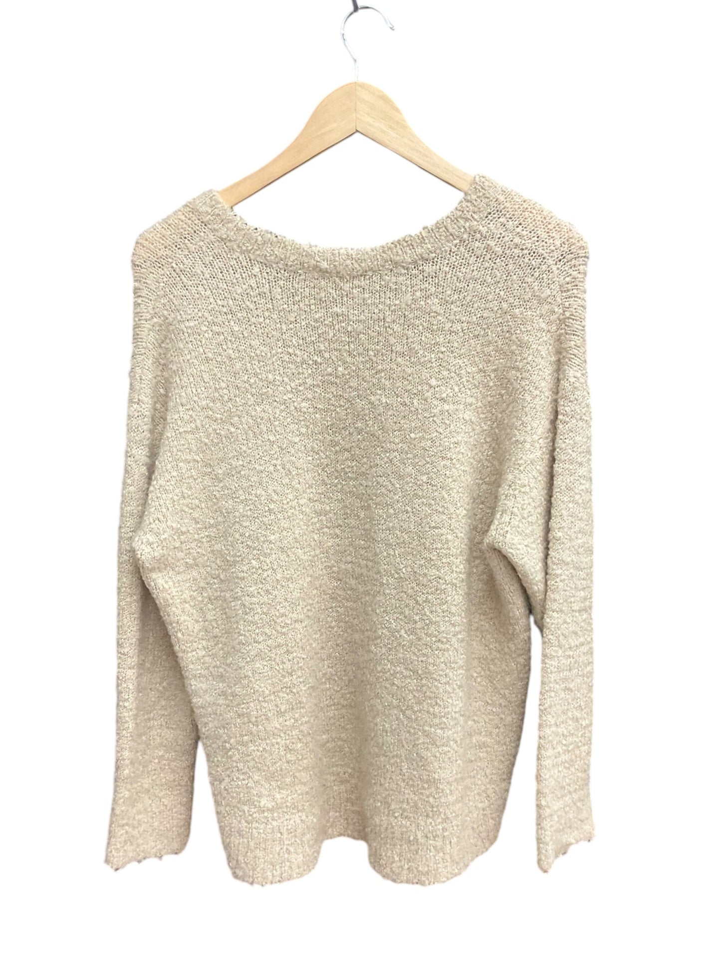 Sweater By Michael By Michael Kors In Tan, Size: L