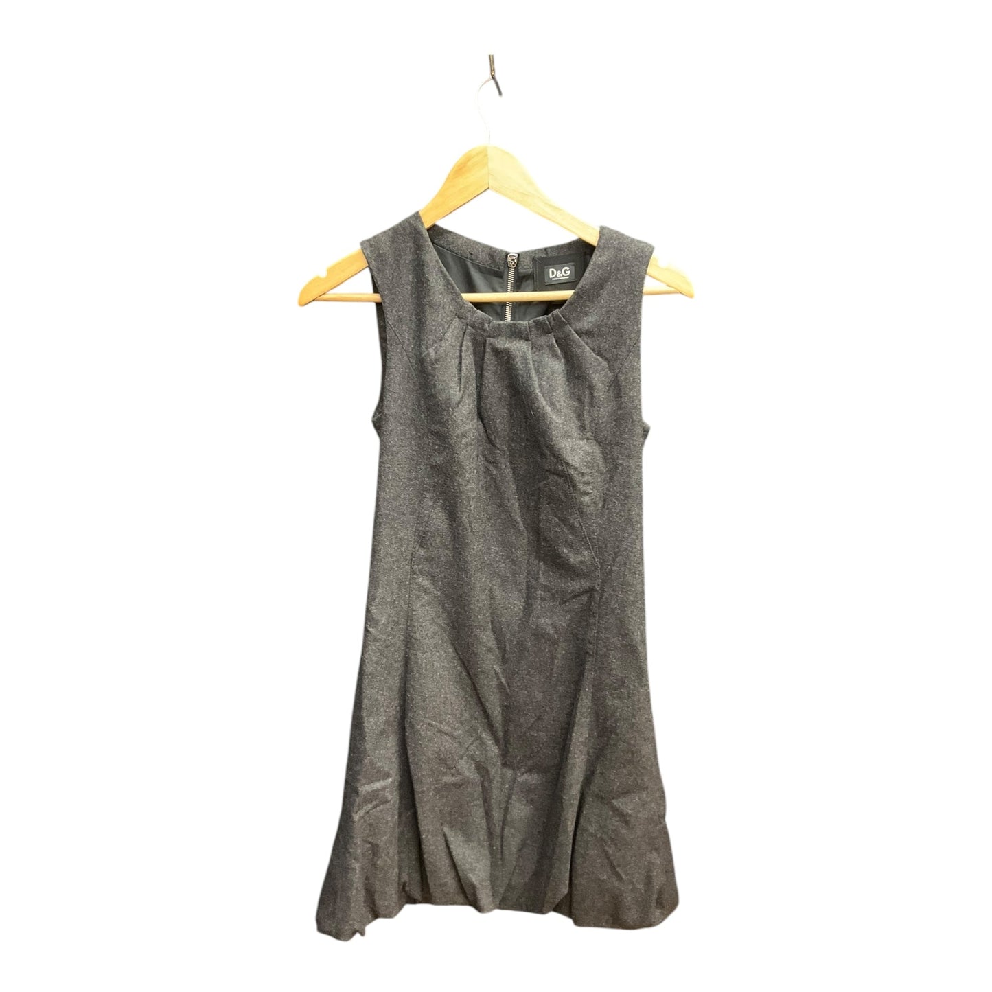 Dress Luxury Designer By Dolce And Gabbana In Grey, Size: Xs