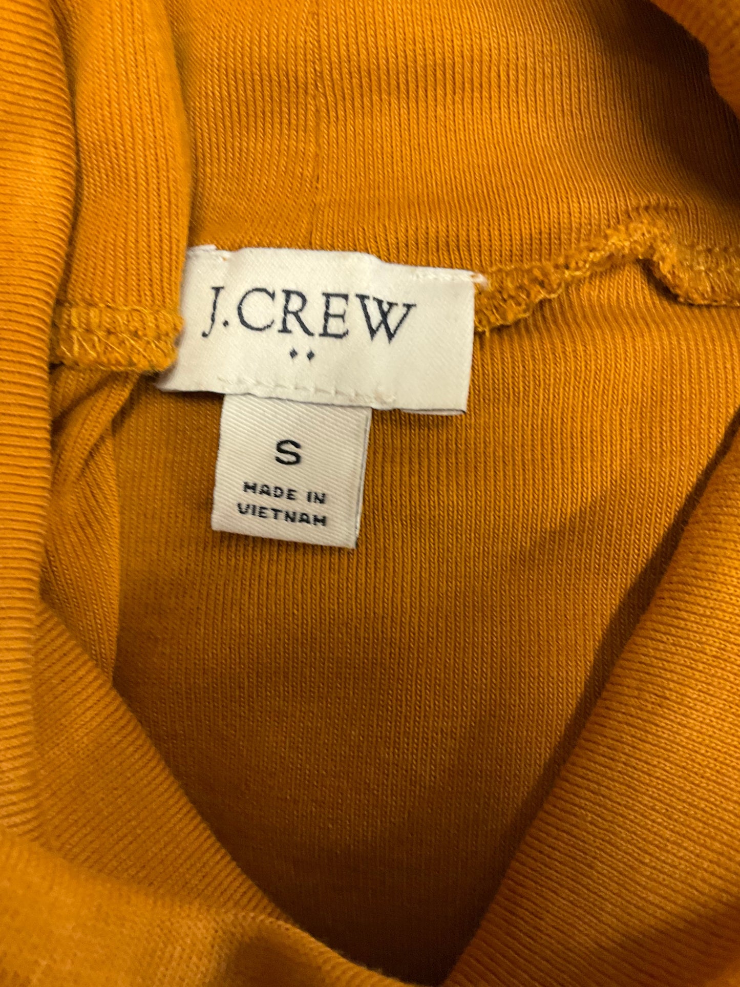 Mustard Top Long Sleeve J Crew O, Size S