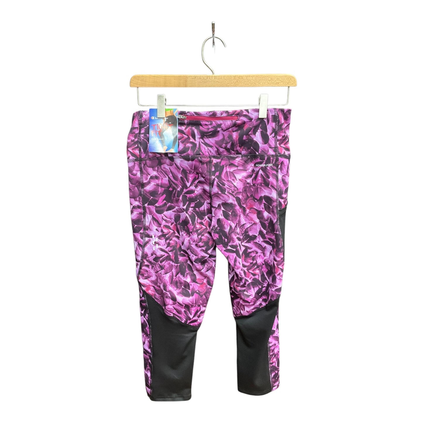 Athletic Leggings Capris By Champion In Purple, Size: M