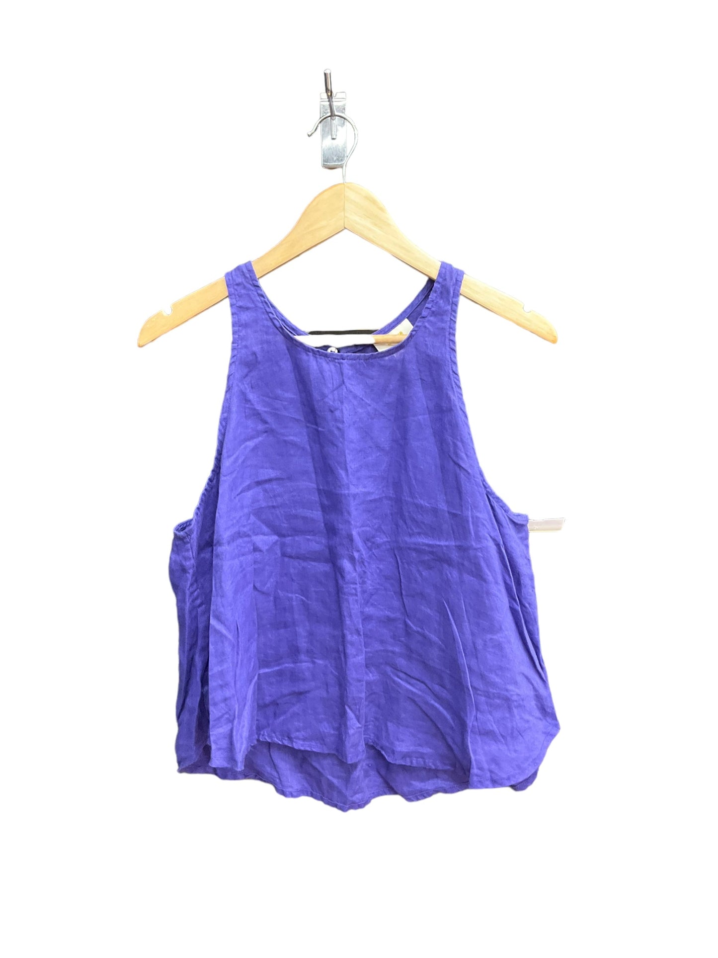 Purple Top Sleeveless Maeve, Size L