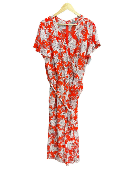 Jumpsuit By Vince Camuto In Floral Print, Size: 1x