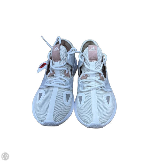 Shoes Sneakers By Adidas In Cream & Pink, Size: 10