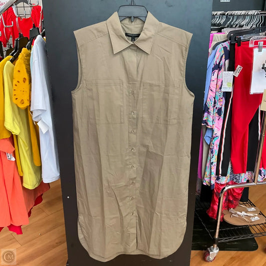 Dress Casual Maxi By Banana Republic In Taupe, Size: M