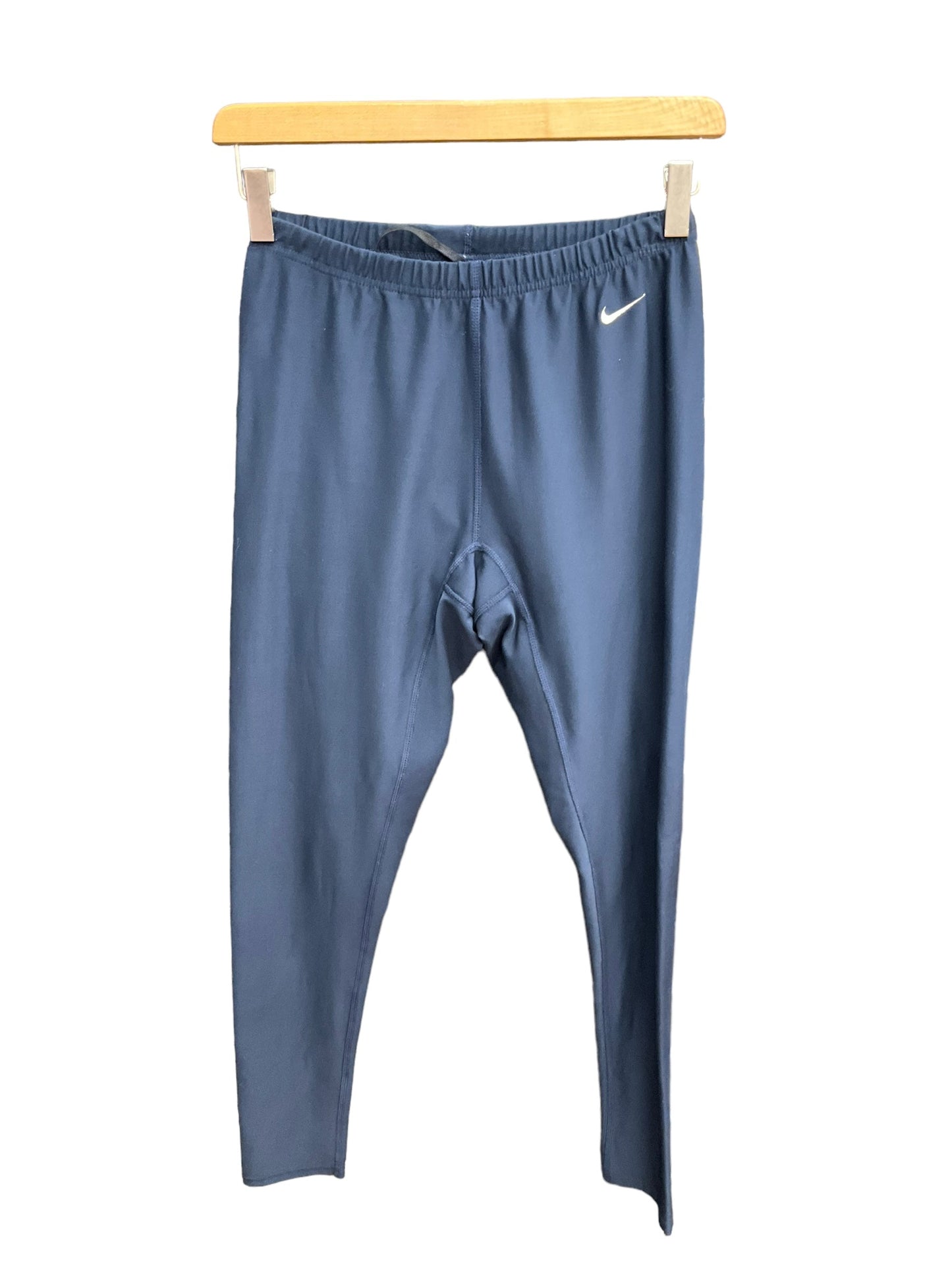 Navy Athletic Pants Nike Apparel, Size M