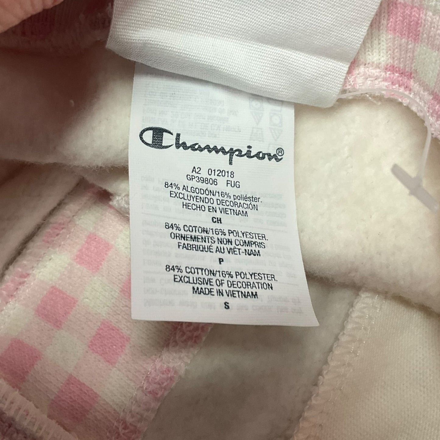 Athletic Shorts By Champion In Pink, Size: M