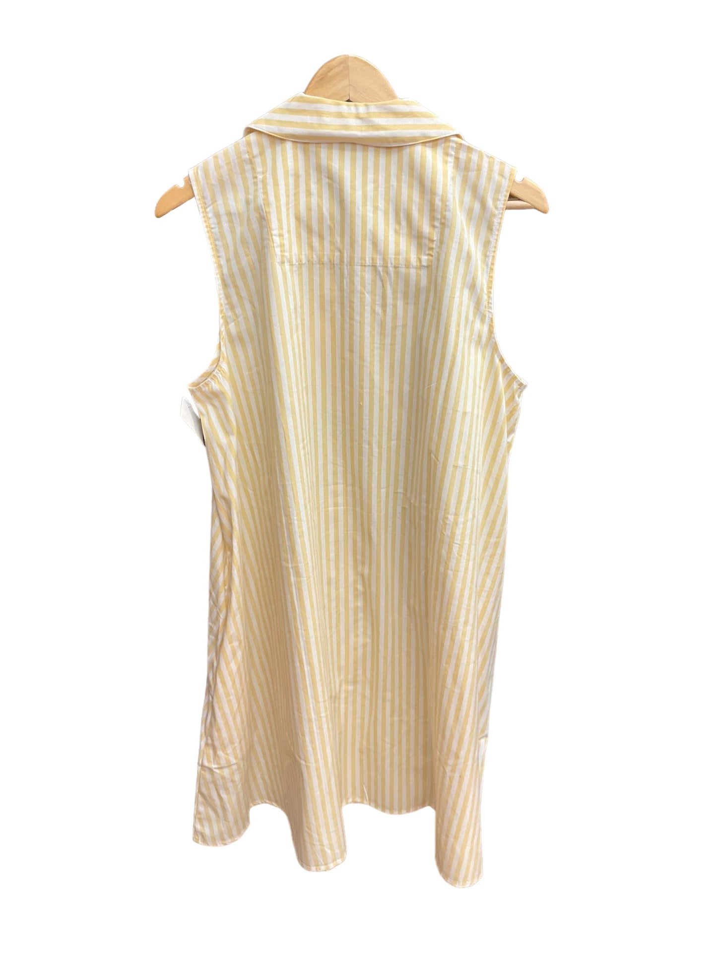 Striped Pattern Dress Casual Short Banana Republic, Size L