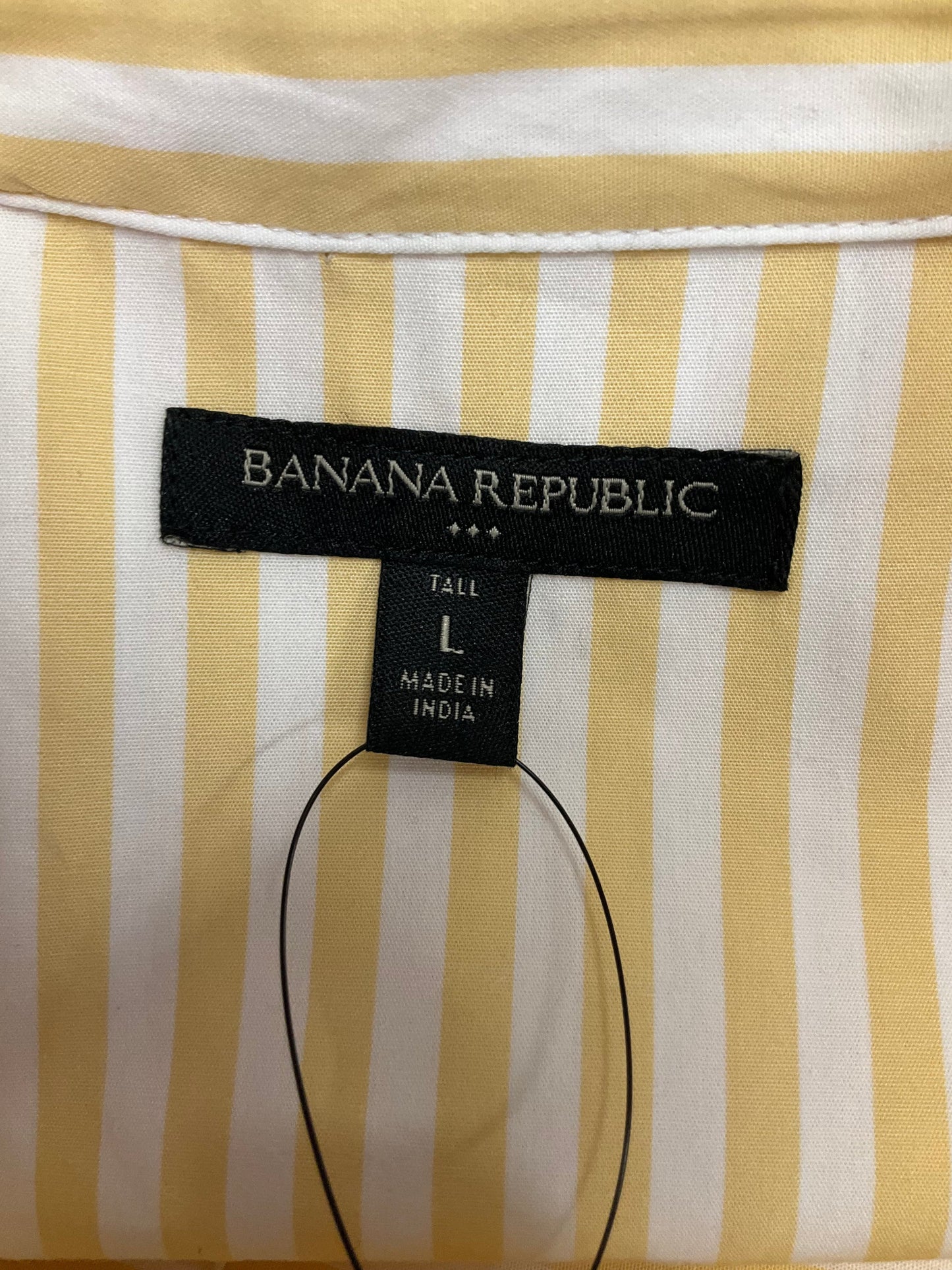 Striped Pattern Dress Casual Short Banana Republic, Size L