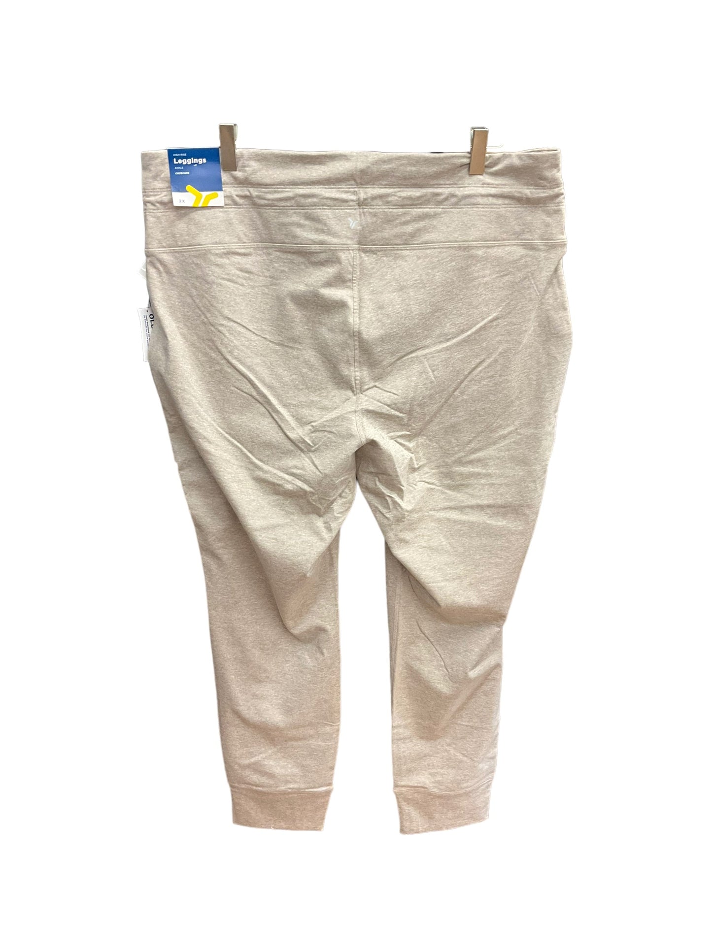 Beige Athletic Pants Old Navy, Size 2x