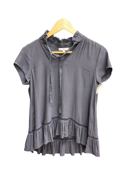 Grey Top Short Sleeve Ro & De, Size Xs