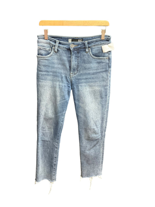 Jeans Straight By Kut In Blue Denim, Size: 2