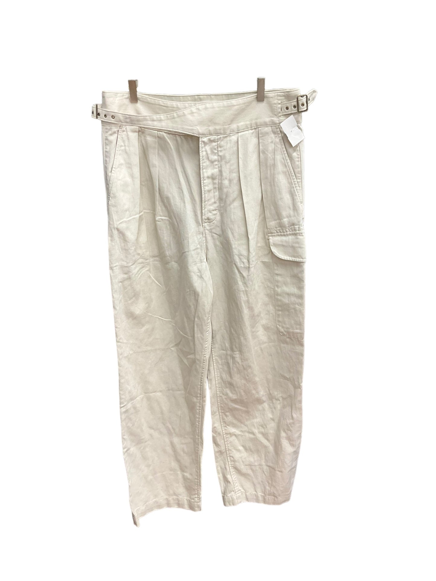 Beige Pants Wide Leg Banana Republic, Size 14