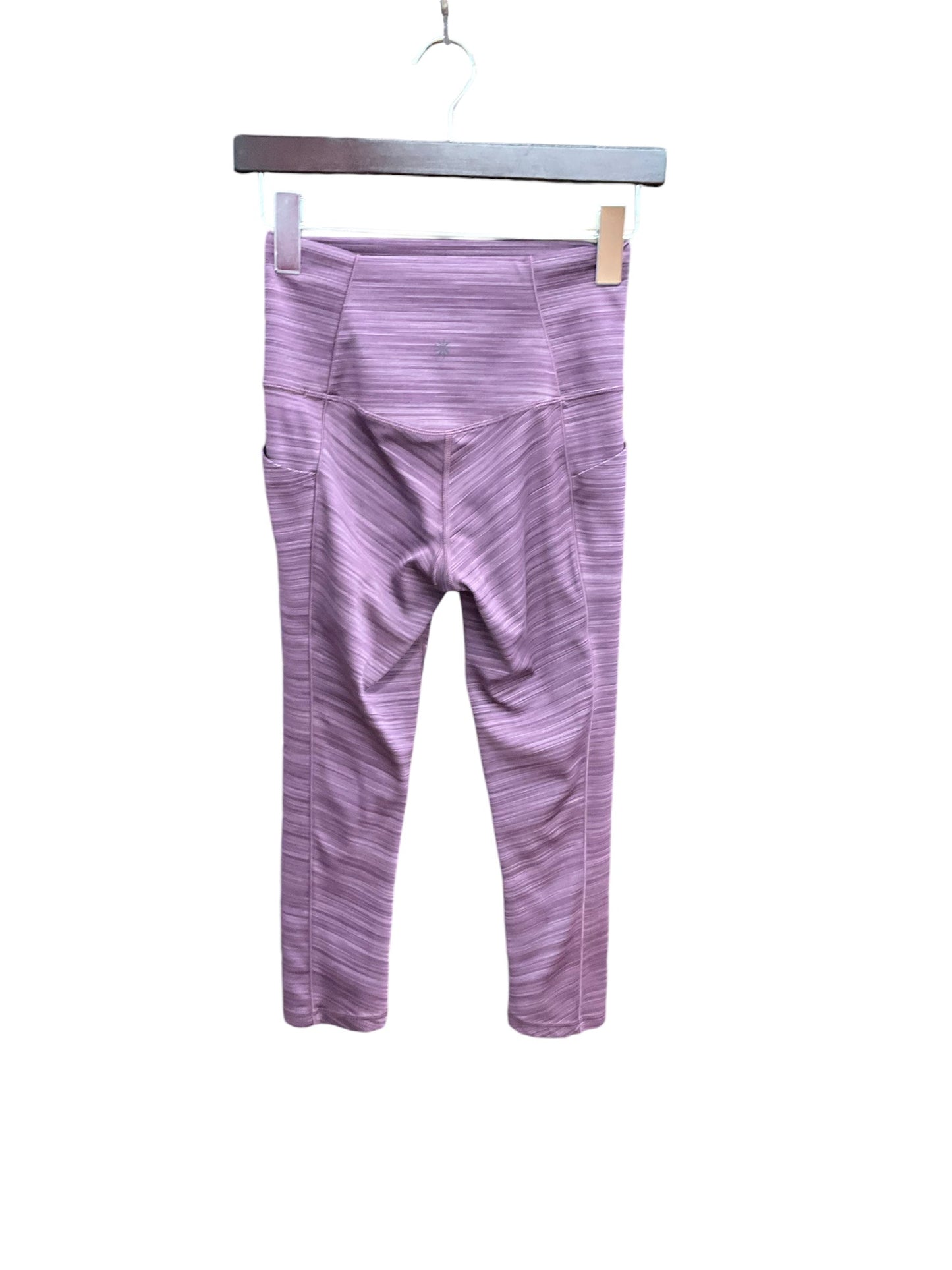 Athletic Leggings Capris By Athleta In Purple, Size: Xs