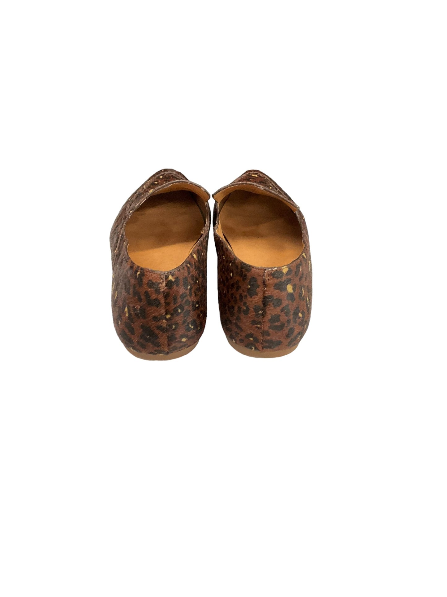 Animal Print Shoes Flats Madewell, Size 8.5