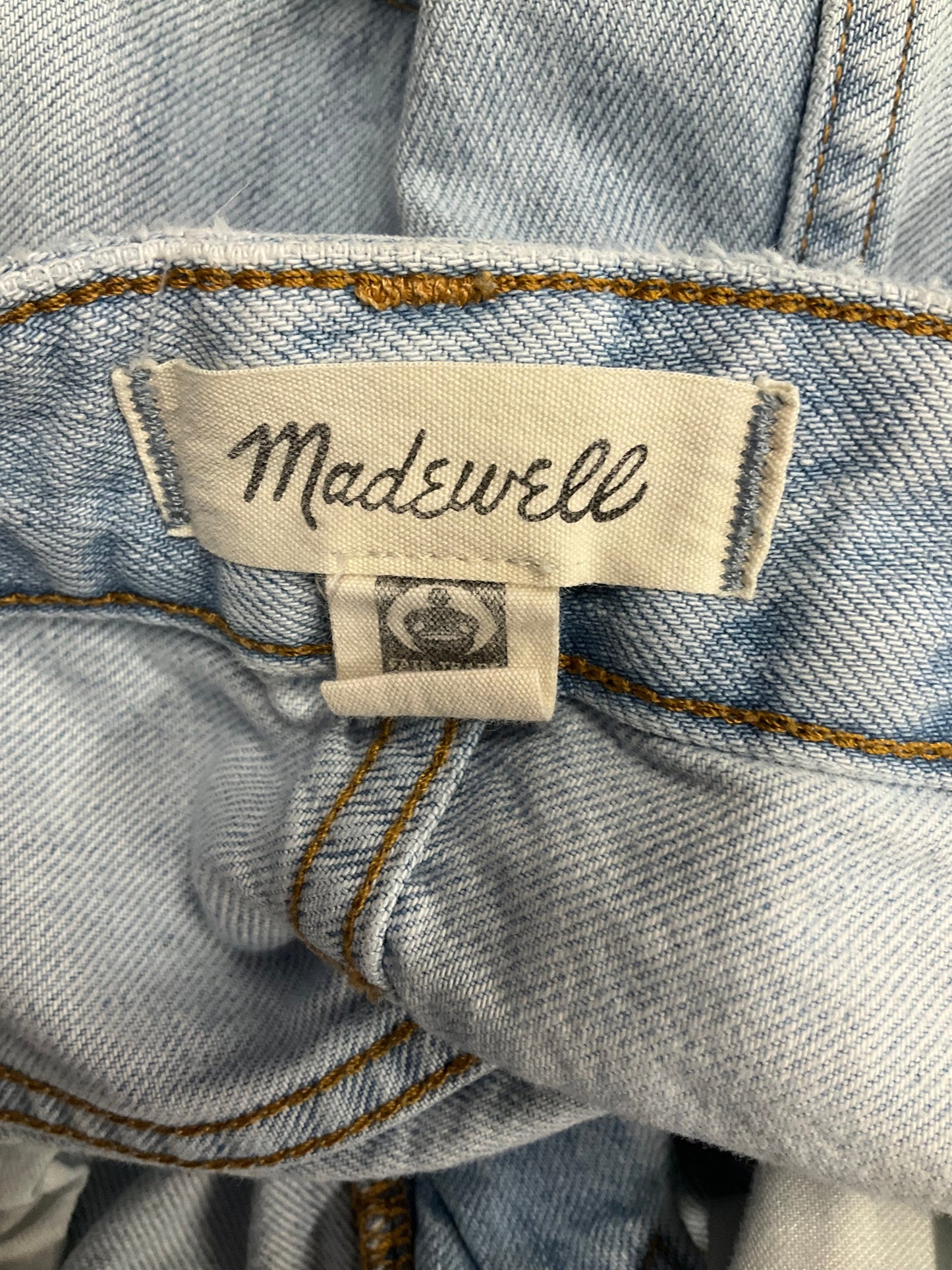 Blue Denim Jeans Boyfriend Madewell, Size 8