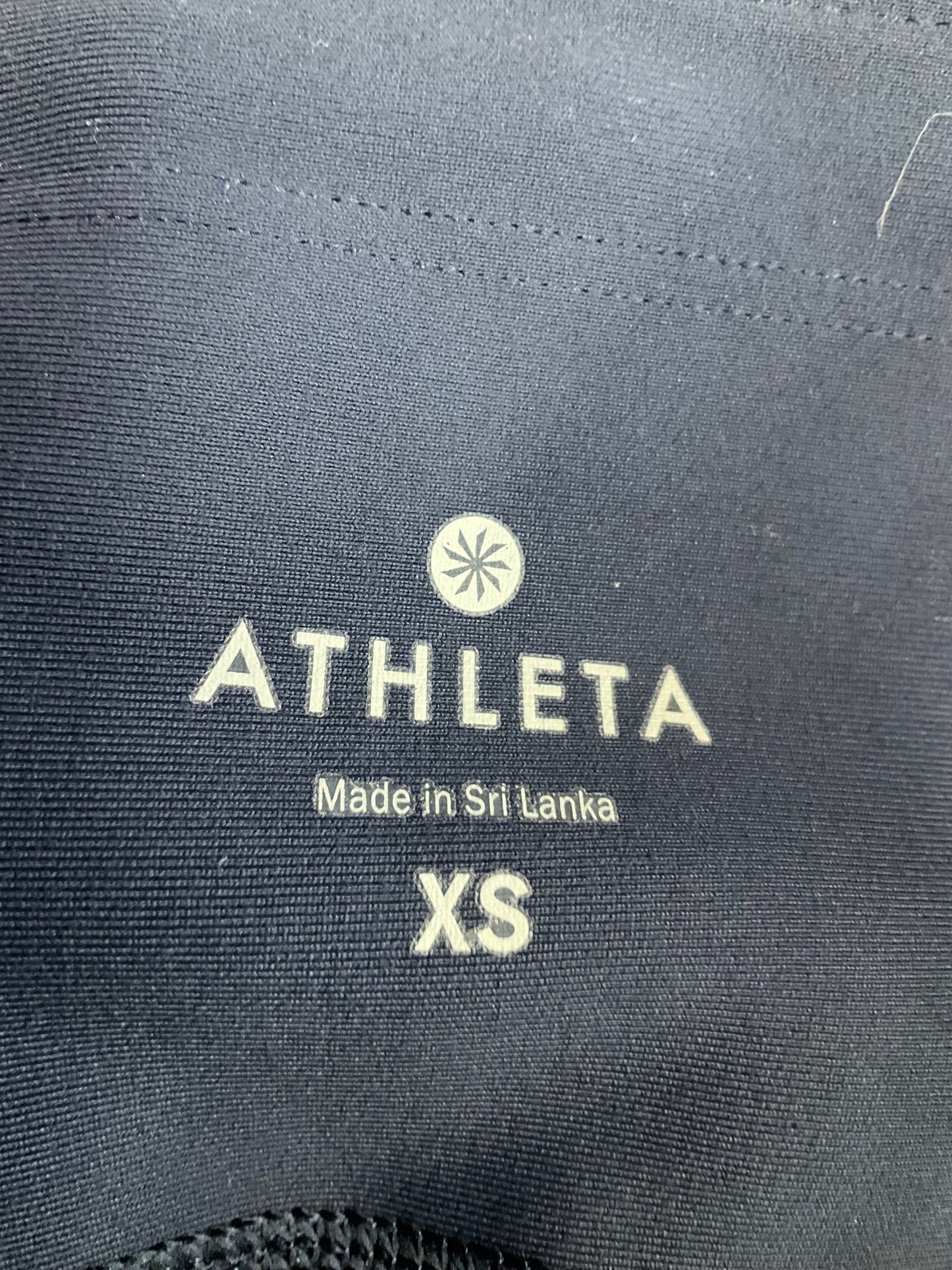 Athletic Leggings Capris By Athleta In Navy, Size: Xs