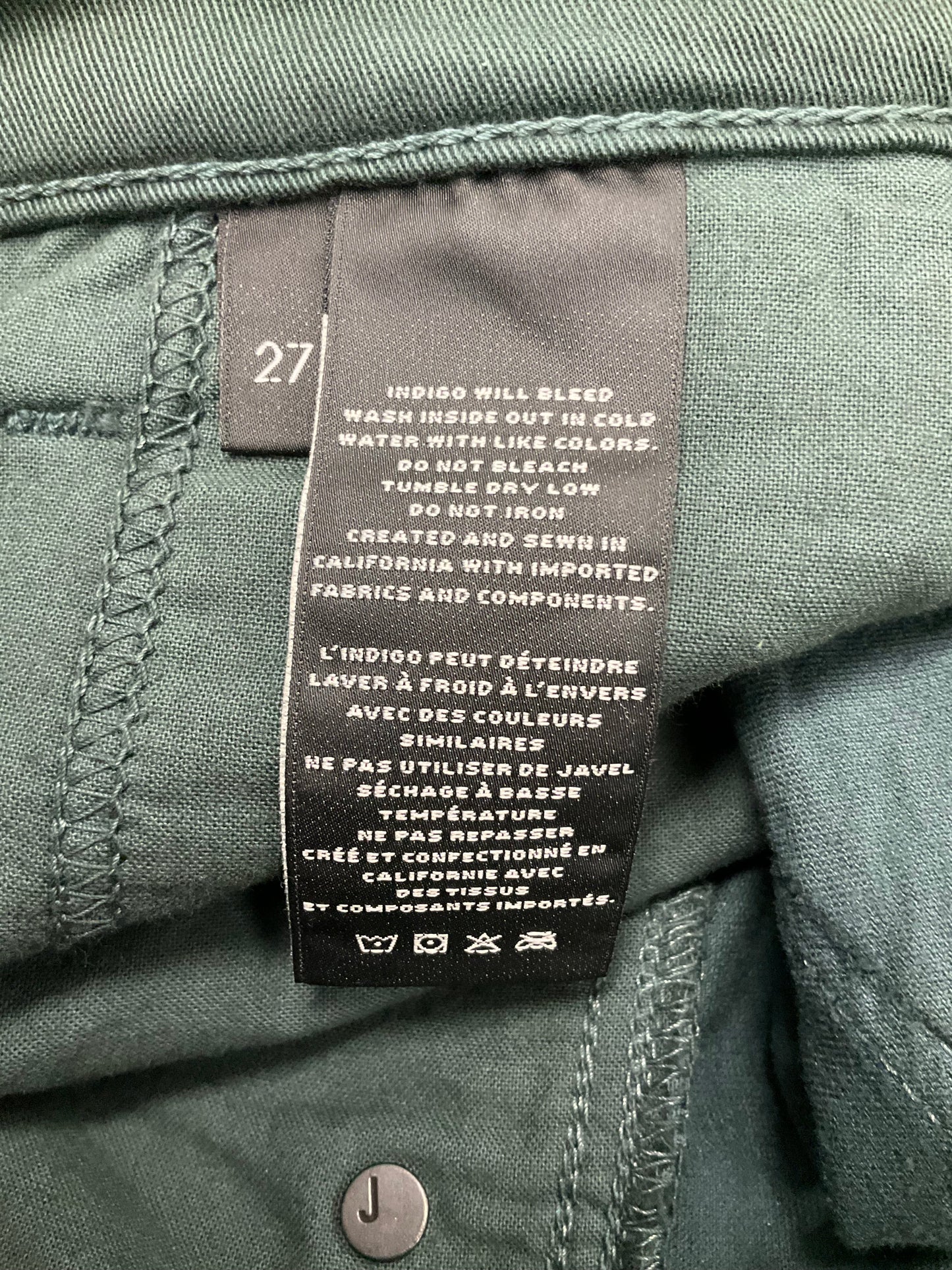 Green Pants Other J Brand, Size 4