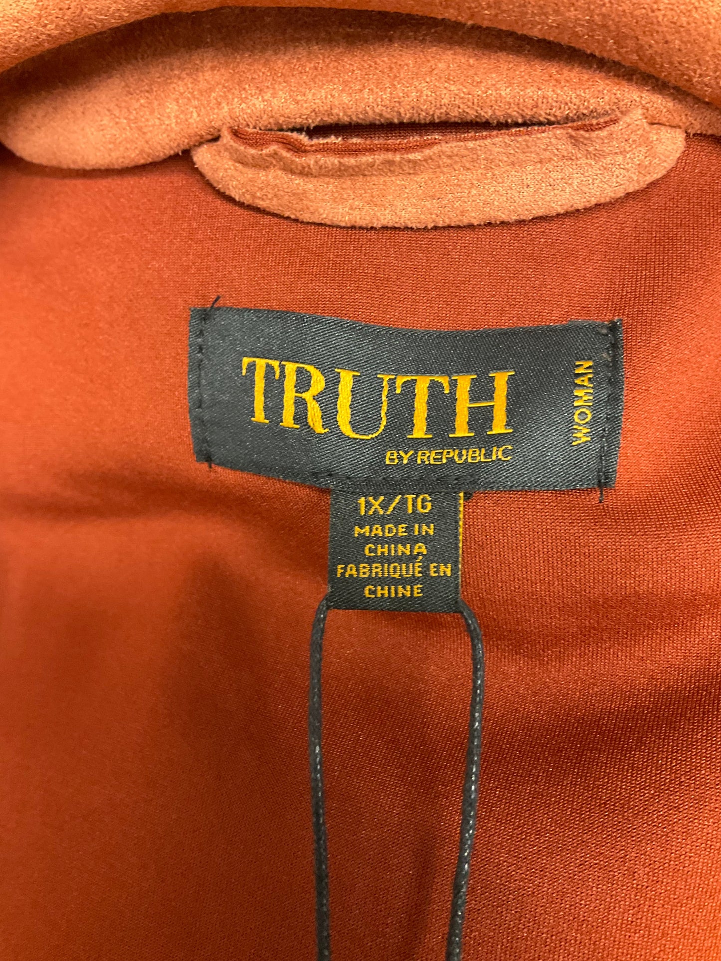 Copper Jacket Shirt Truth, Size 1x
