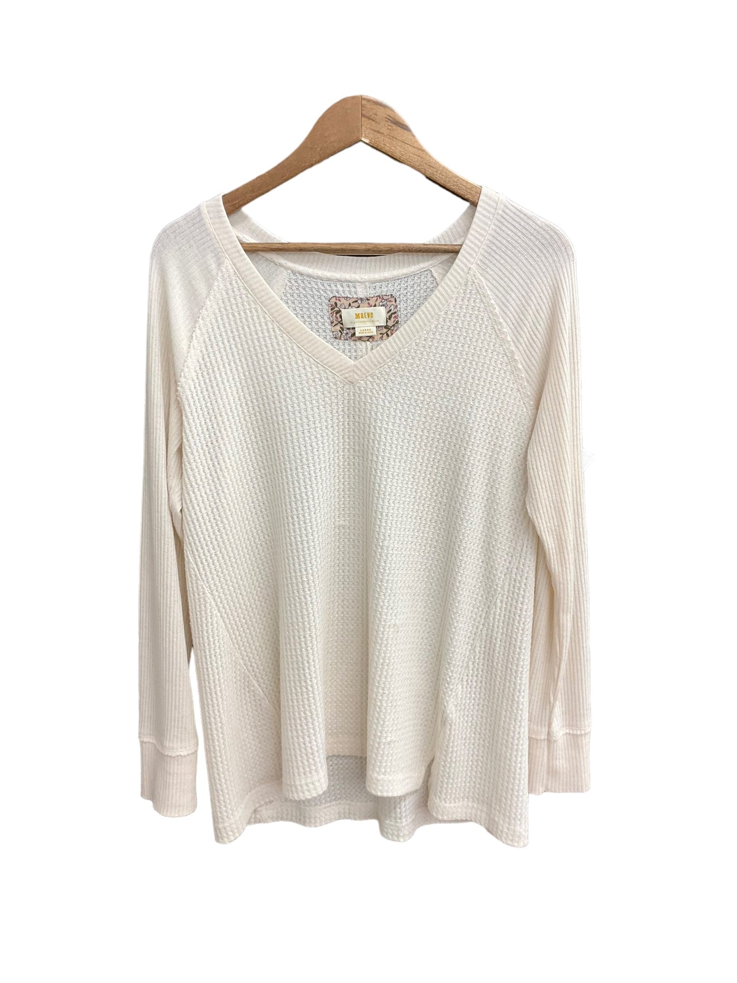 Top Long Sleeve By Maeve  Size: L