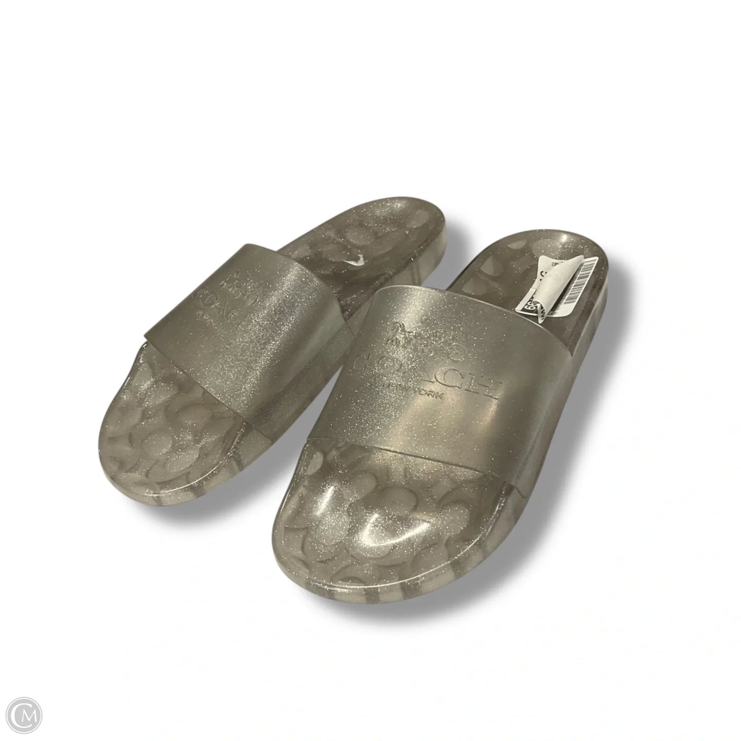 Sandals Designer By Coach In Clear, Size: 9
