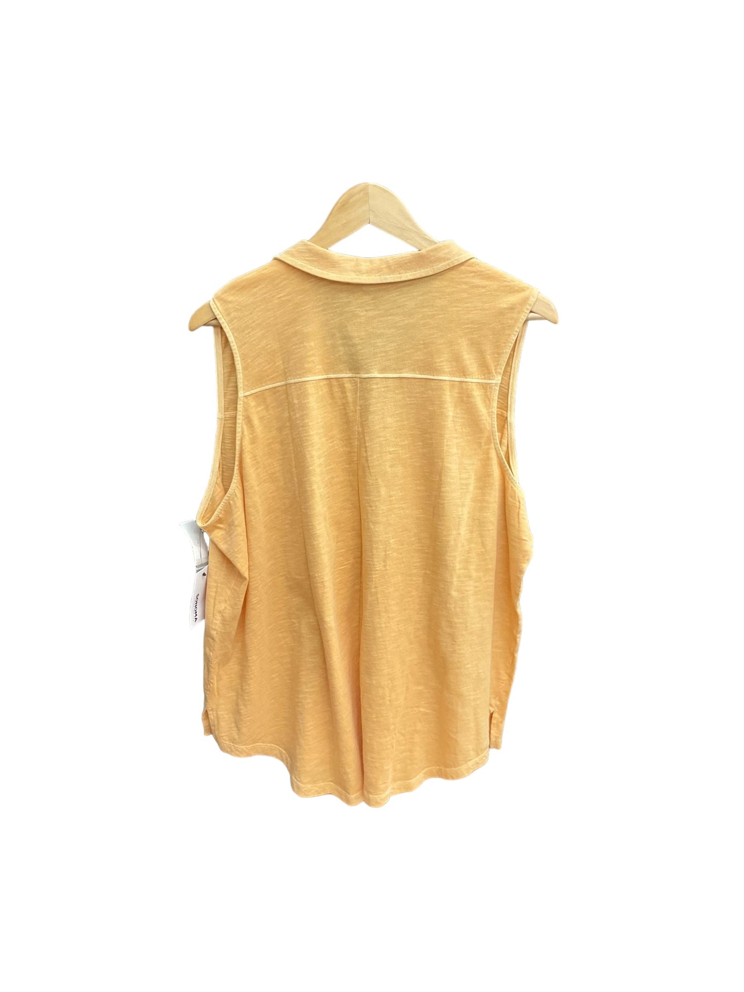 Peach Top Sleeveless Sonoma, Size Xxl