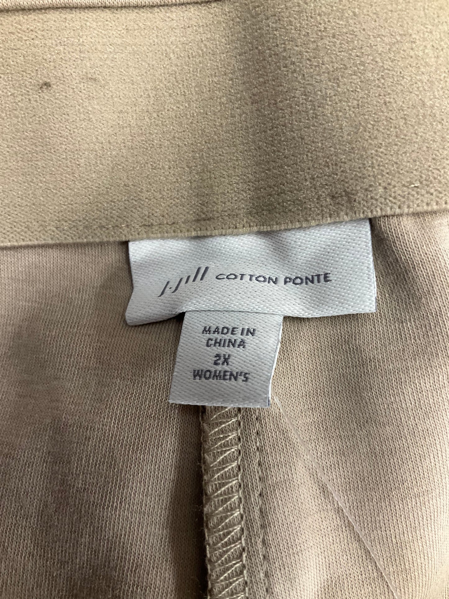 Tan Pants Dress J. Jill, Size 18