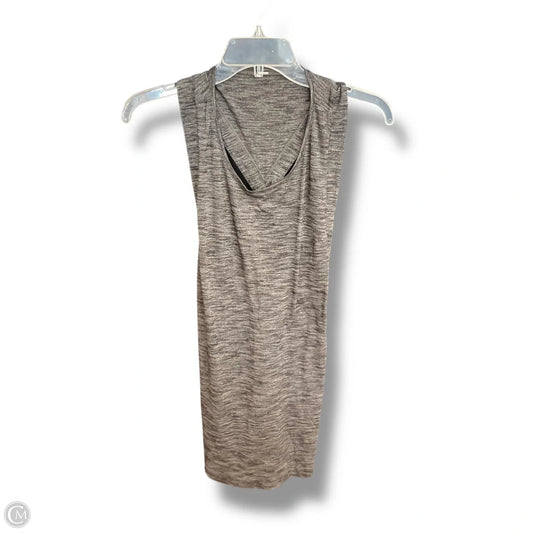 Athletic Tank Top By Lululemon In Grey, Size: 10