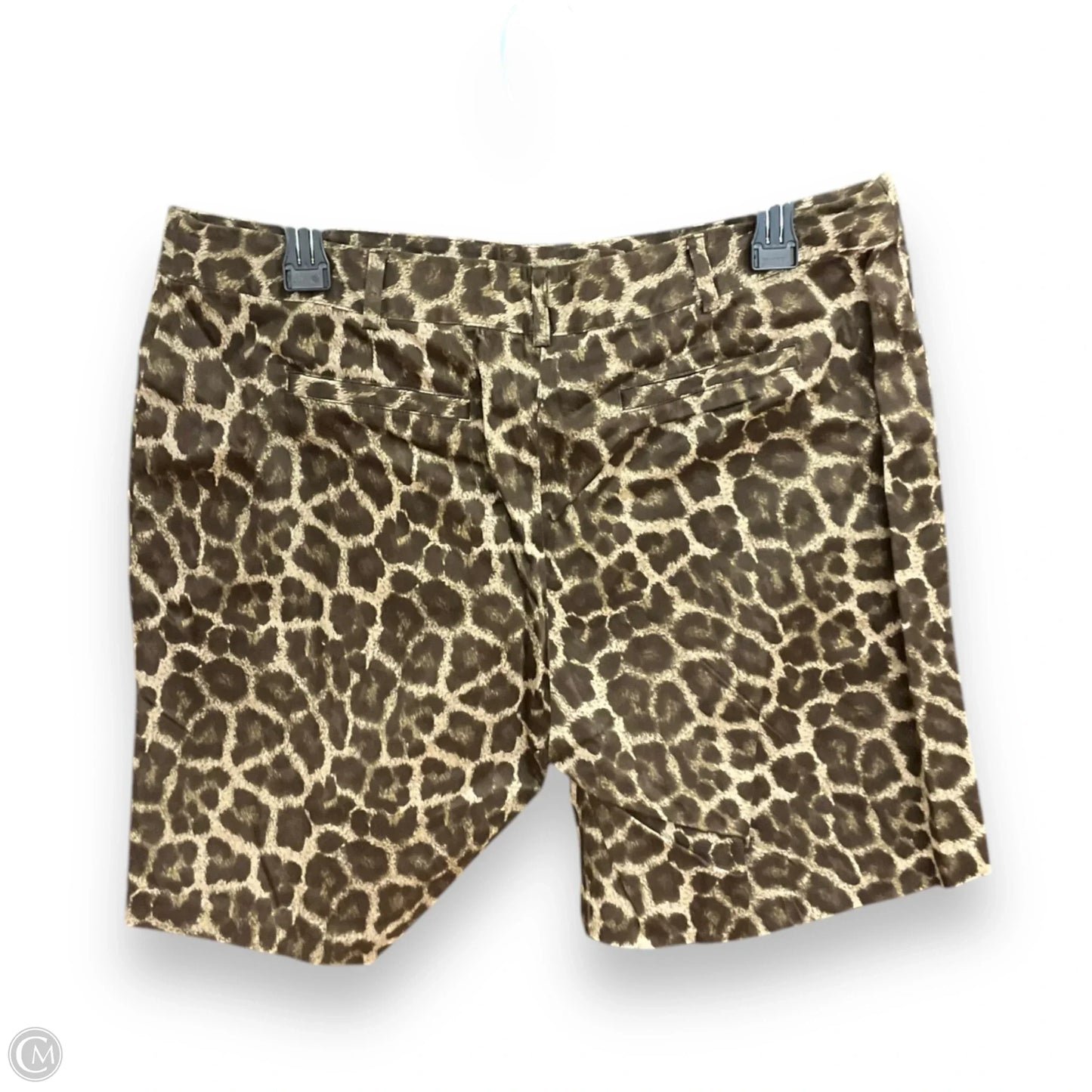 Shorts By Michael By Michael Kors In Animal Print, Size: 10