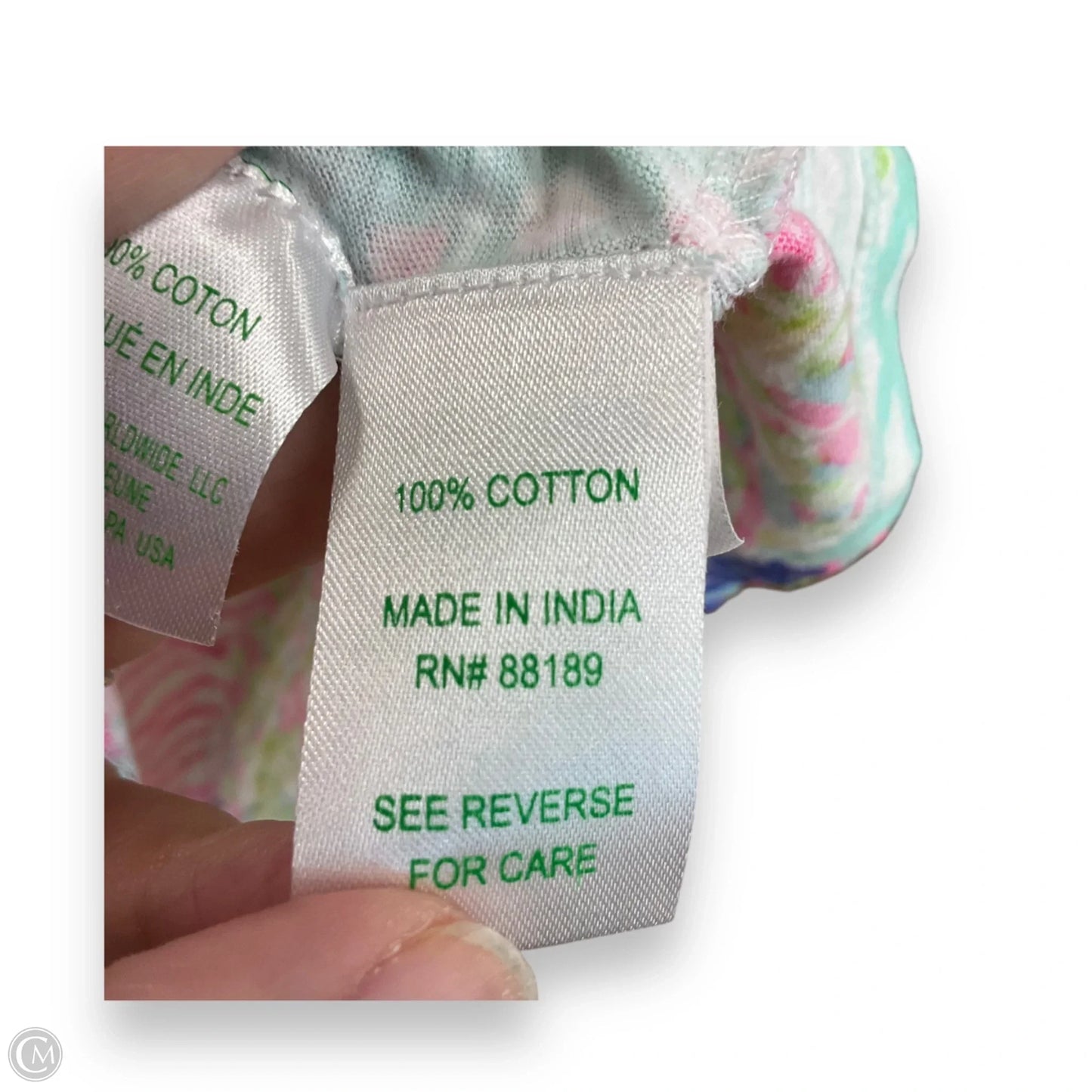 Top Sleeveless Designer By Lilly Pulitzer In Multi-colored, Size: Xs