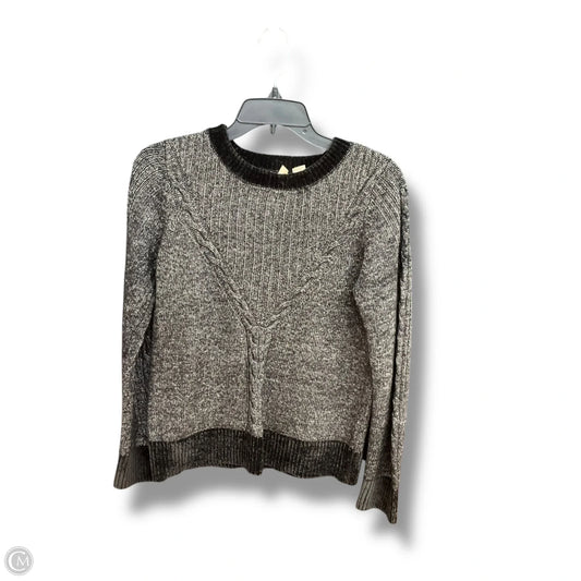 Sweater By Moth In Black & Grey, Size: S