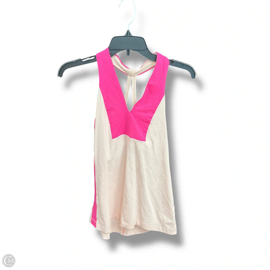 Athletic Tank Top By Lululemon In Pink, Size: 10