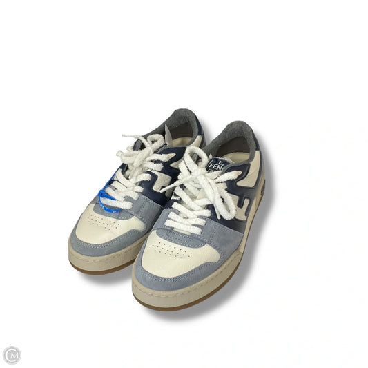 Shoes Luxury Designer By Fendi In Blue & Cream, Size: 9