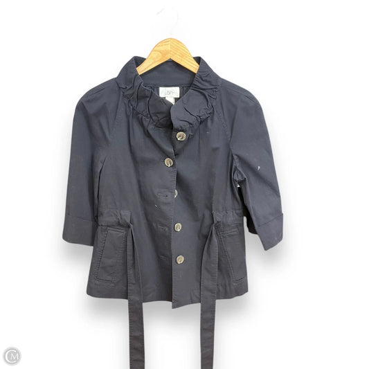Jacket Other By Loft In Navy, Size: Xs