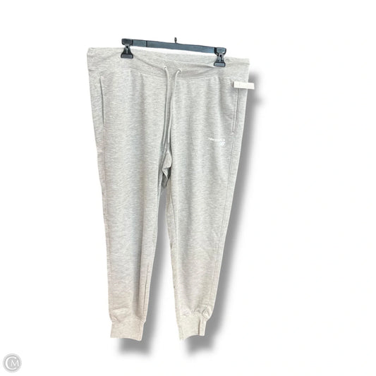 Athletic Pants By New Balance In Grey, Size: Xl