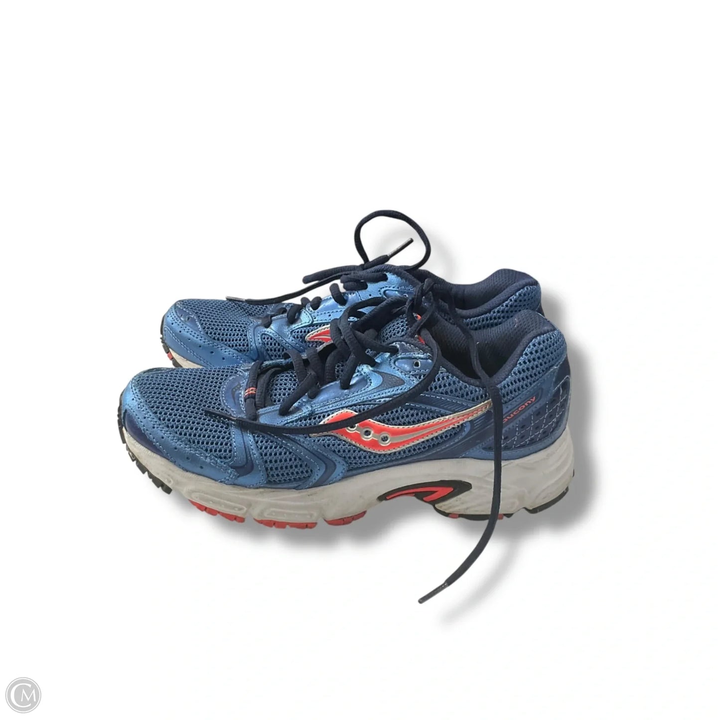 Shoes Athletic By Saucony In Blue & Orange, Size: 8