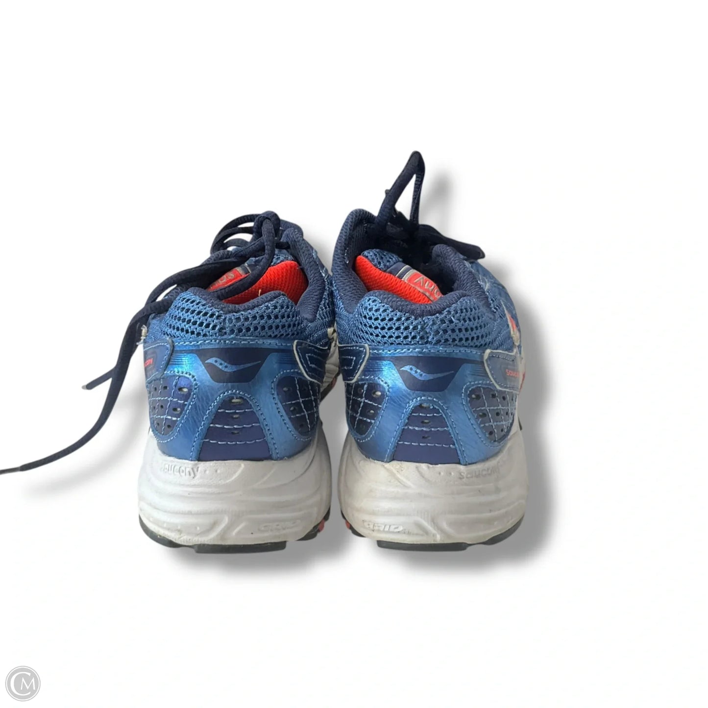Shoes Athletic By Saucony In Blue & Orange, Size: 8