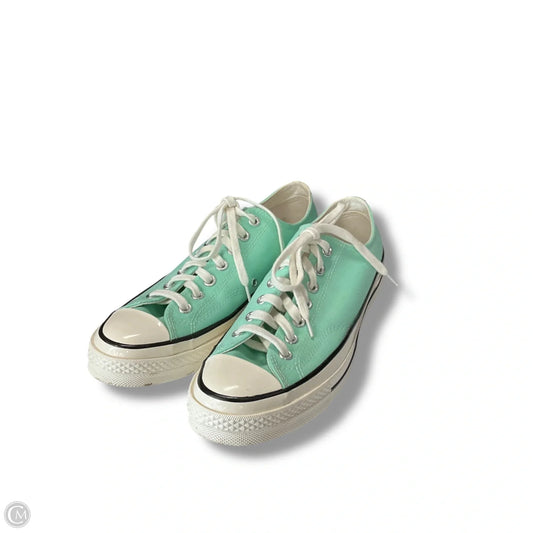 Shoes Sneakers Platform By Converse In Green, Size: 8.5