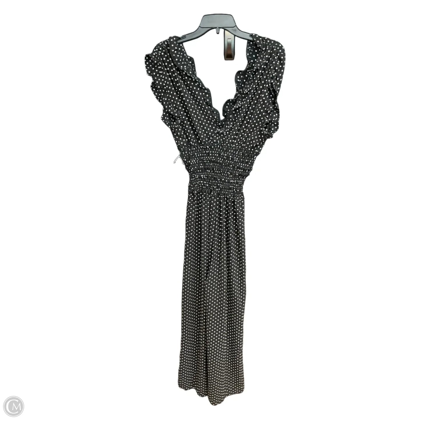 Jumpsuit By Max Studio In Polkadot Pattern, Size: M