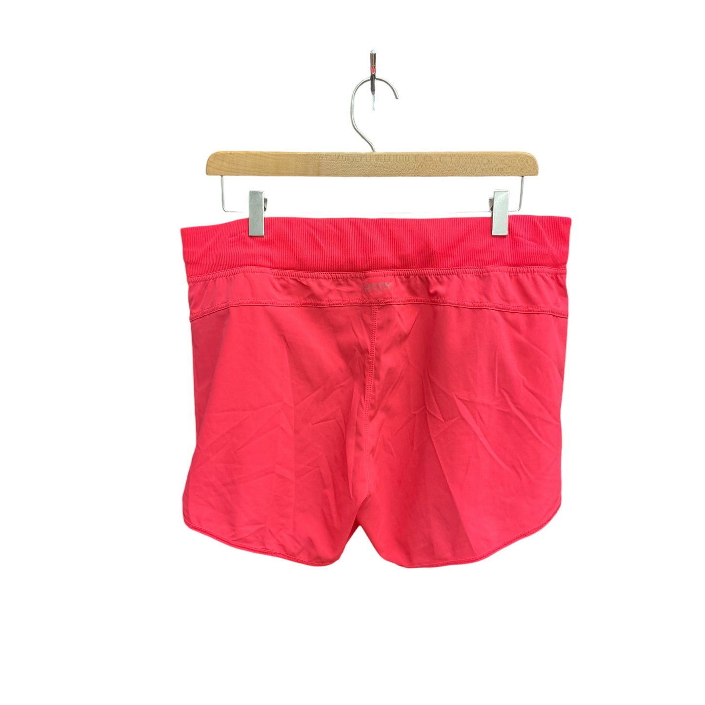 Athletic Shorts By Calvin Klein In Pink, Size: L