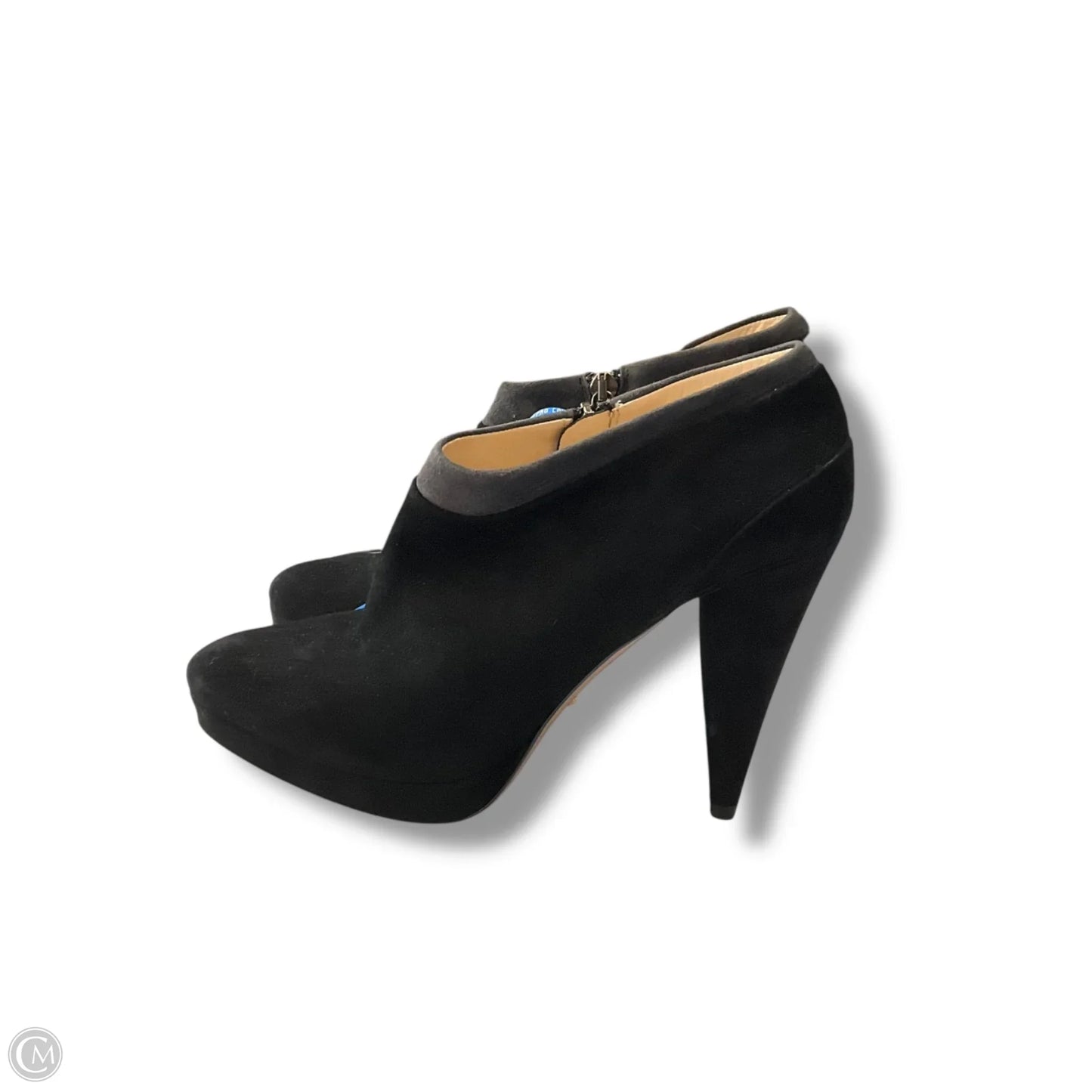 Shoes Luxury Designer By Prada In Black, Size: 8